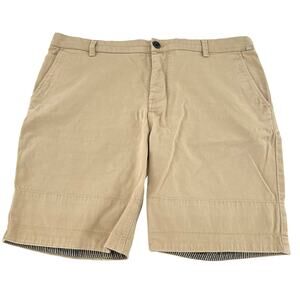 Pretty Green men’s flat front chino pants